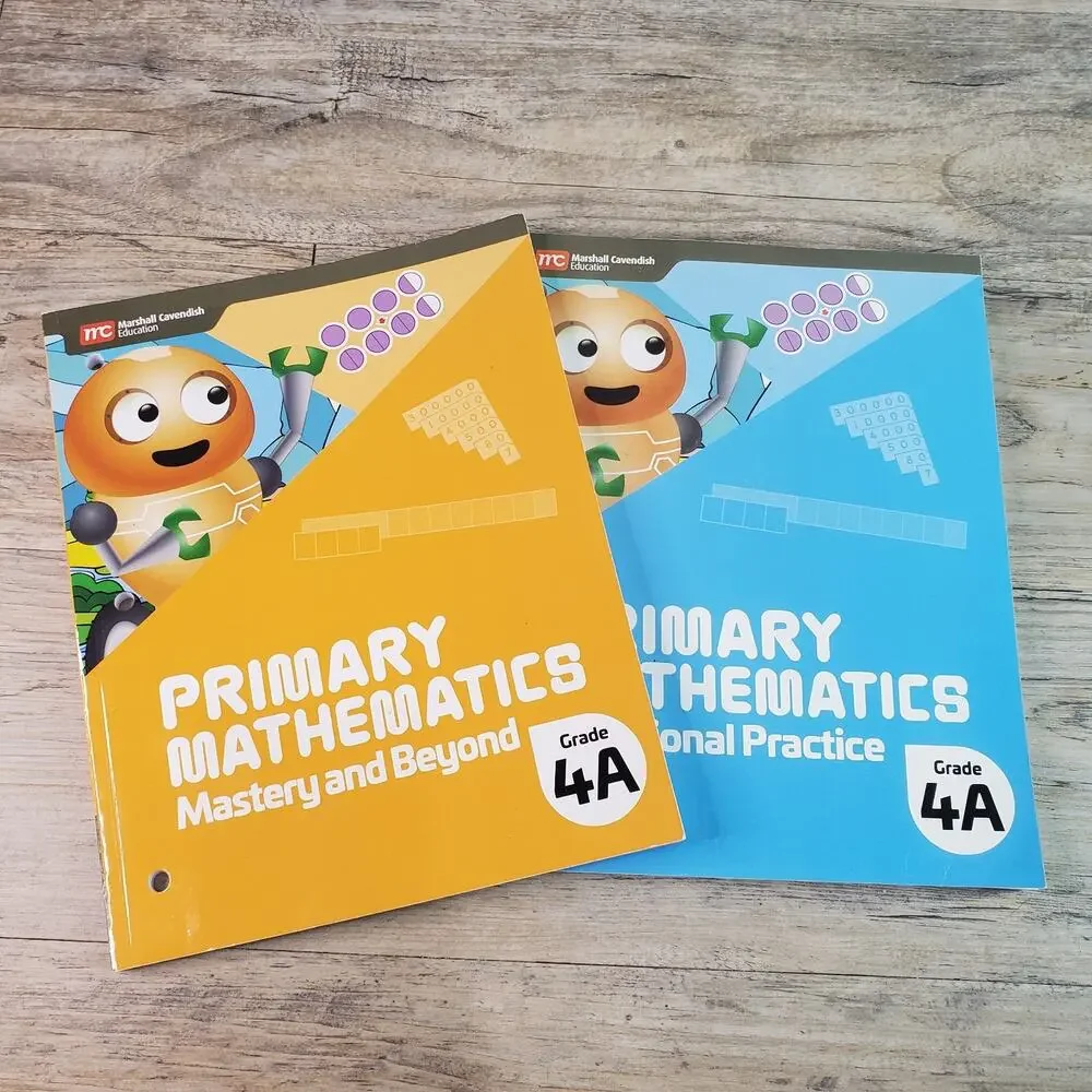 Primary Mathematics Additional 4A & Mastery and Beyond 4A Workbooks